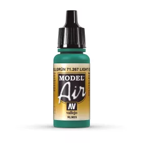   Vallejo 71267 Light Green RLM25, 17 ml (Model Air) akril makett festék