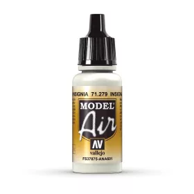   Vallejo 71279 Insignia White (FS37875 / ANA601), 17 ml (Model Air) akril makett festék
