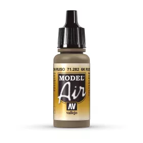   Vallejo 71282 6K Russian Brown, 17 ml (Model Air) akril makett festék
