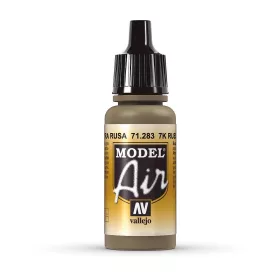   Vallejo 71283 7K Russian Tan, 17 ml (Model Air) akril makett festék