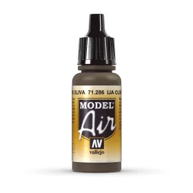   Vallejo 71286 IJA Olive Green, 17 ml (Model Air) akril makett festék