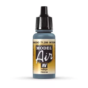   Vallejo 71299 Intermediate Blue (FS35164), 17 ml (Model Air) akril makett festék