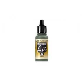   Vallejo 71403 Light Green, 17 ml (Model Air) akril makett festék