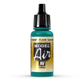   Vallejo 71419 “Aotake” Translucent Blue, 17 ml (Model Air) akril makett festék