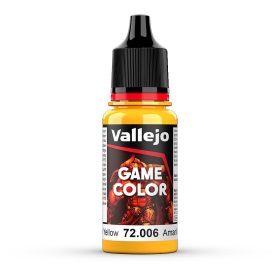  Vallejo 72006 Sun Yellow, 17 ml (Game Color) akril makett festék