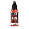 Vallejo 72009 Hot Orange, 17 ml (Game Color) akril makett festék