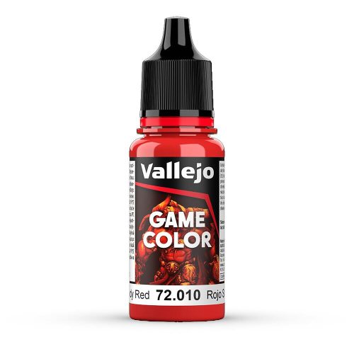 Vallejo 72010 Bloody Red, 17 ml (Game Color) akril makett festék