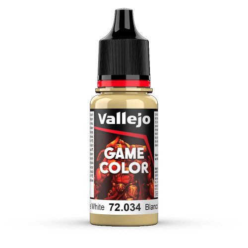 Vallejo 72034 Bone White, 17 ml (Game Color) akril makett festék