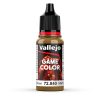 Vallejo 72040 Leather Brown, 17ml (Game Color) akril makett festék