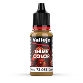   Vallejo 72063 Desert Yellow, 17 ml (Game Color) akril makett festék