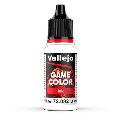 Vallejo 72082 White Ink, 17 ml (Game Color) akril makett festék