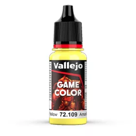   Vallejo 72109 Toxic Yellow, 17 ml (Game Color) akril makett festék