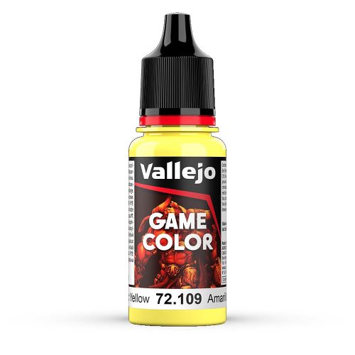 Vallejo 72109 Toxic Yellow, 17 ml (Game Color) akril makettfesték