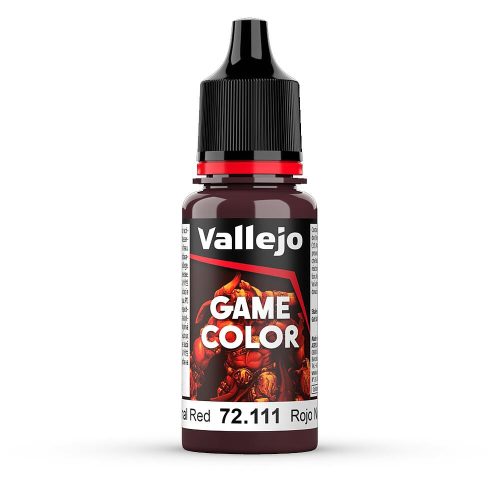 Vallejo 72111 Nocturnal Red, 17 ml (Game Color) akril makettfesték