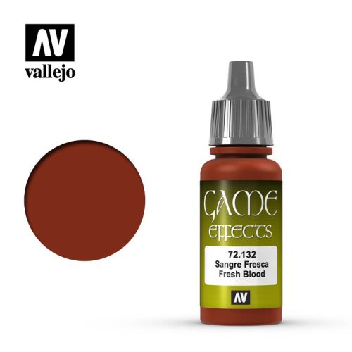 Vallejo 72132 Fresh Blood, 17 ml (Game Color) akril makett festék