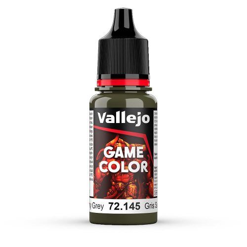 Vallejo 72145 Heavy Grey, Extra Opaque, 17 ml (Game Color) akril makettfesték