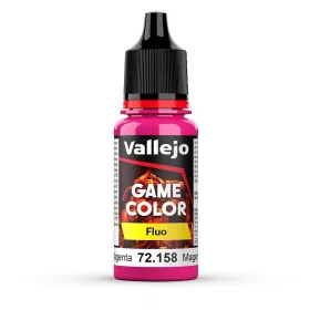  Vallejo 72158 Fluorescent Magenta, 17 ml (Game Color) akril makett festék