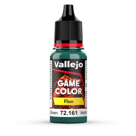   Vallejo 72161 Fluorescent Cold Green, 17 ml (Game Color) akril makett festék