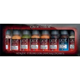   Vallejo 72295 Color-Set, Skin Tones, 8 x 17 ml, 8x17 ml (Game Color)