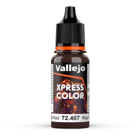   Vallejo 72407 Velvet Red, 17 ml (XPress Color) akril makett festék