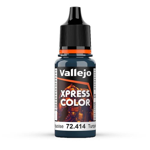 Vallejo 72414 Caribbean Turquoise, 17 ml (XPress Color) akril makett festék