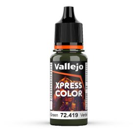   Vallejo 72419 Plague Green, 17 ml (XPress Color) akril makett festék