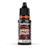 Vallejo 72421 Copper Brown, 17 ml (XPress Color) akril makett festék