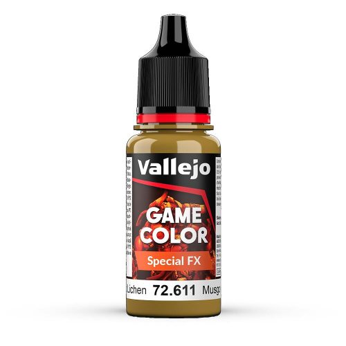 Vallejo 72611 SFX Moos and Lichen, 17 ml (Game Color) akril makett festék