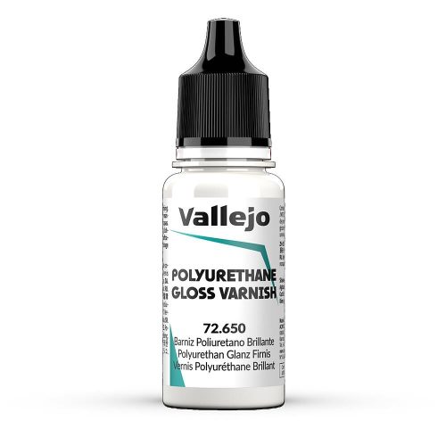 Vallejo 72650 Polyurethane Gloss Varnish, 17 ml (Game Color) akril makett festék