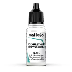   Vallejo 72651 Polyurethane Matt Varnish, 17 ml (Game Color) akril makett festék