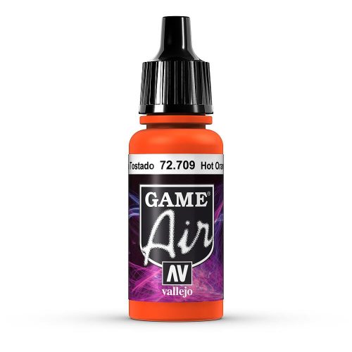 Vallejo 72709 Hot Orange, 17 ml (Game Air) akril makett festék