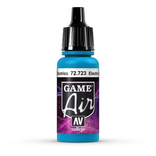 Vallejo 72723 Electric Blue, 17 ml (Game Air) akril makett festék