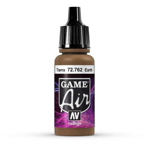 Vallejo 72762 Earth, 17 ml (Game Air) akril makett festék