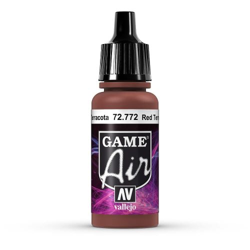 Vallejo 72772 Red Terracotta, 17 ml (Game Air) akril makettfesték