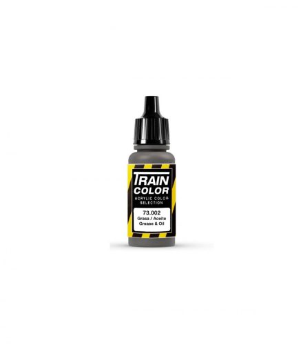 Vallejo 73002 Grease-Oil, 17 ml (Train Color) akril makettfesték