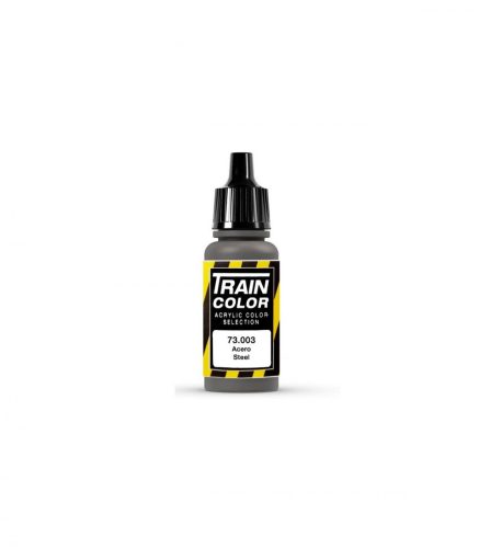 Vallejo 73003 Steel, 17 ml (Train Color) akril makett festék