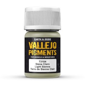 Vallejo 73104 Light Sienna (pigment) - 35 ml