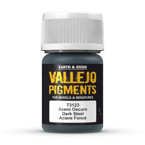 Vallejo 73123 Dark Steel (pigment) - 35 ml