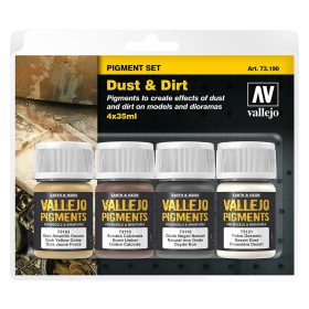Vallejo 73190 Pigment Set Dust & Dirt