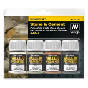 Vallejo 73192 Pigment Set Stone & Cement