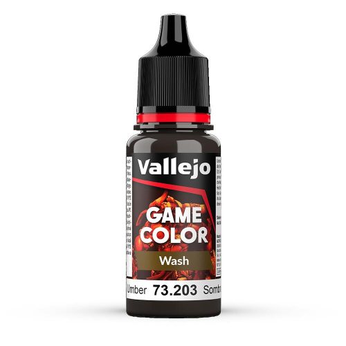 Vallejo 73203 Wash-Color, Umber, 17 ml akril bemosófesték