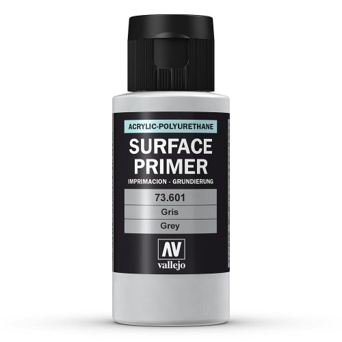 Vallejo 73601 Grey Surface Primer, 60 ml - akril alapozó makett festék