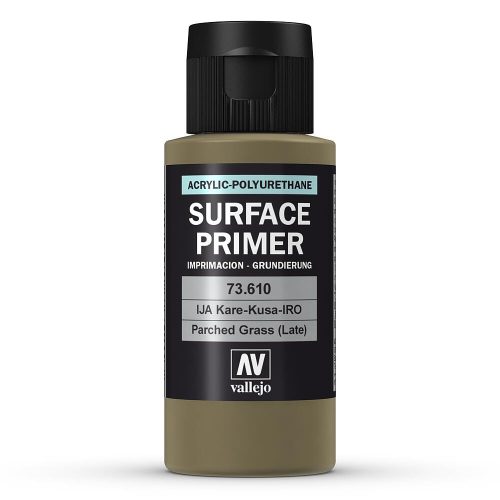 Vallejo 73610 Ija-Kare-Kusa-Iro Parched Grass Surface Primer, 60 ml - akril alapozó makett festék