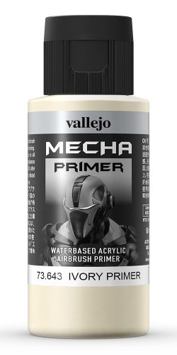 Vallejo 73643 Primer Ivory (mecha Color), 60 ml - akril alapozó makett festék