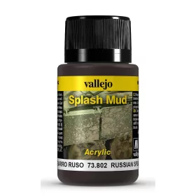   Vallejo 73802 Weathering Effect - Russian Splash Mud, 40 ml akril weathering effekt