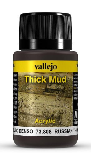 Vallejo 73808 Weathering Effect - Russian Thick Mud, 40 ml akril weathering effekt