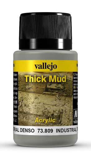 Vallejo 73809 Weathering Effect - Industrie Thick Mud, 40 ml akril weathering effekt