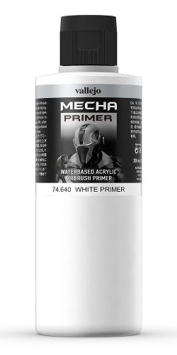 Vallejo 74640 Mecha Surface Primer White (200ml) - akril alapozó modellfesték