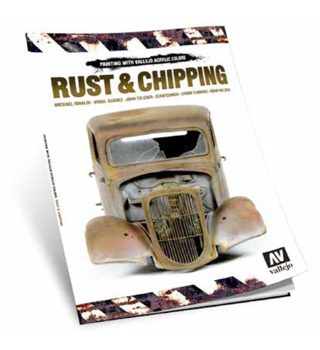 Vallejo 75011 Rust & Chipping - angol nyelvű könyv makettezéshez