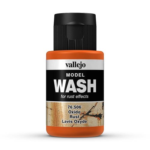 Vallejo 76506 Rust Wash (model wash) - 35 ml bemosó folyadék